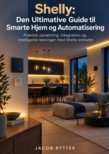 Forsiden af Shelly: Den Ultimative Guide til Smarte Hjem og Automatisering